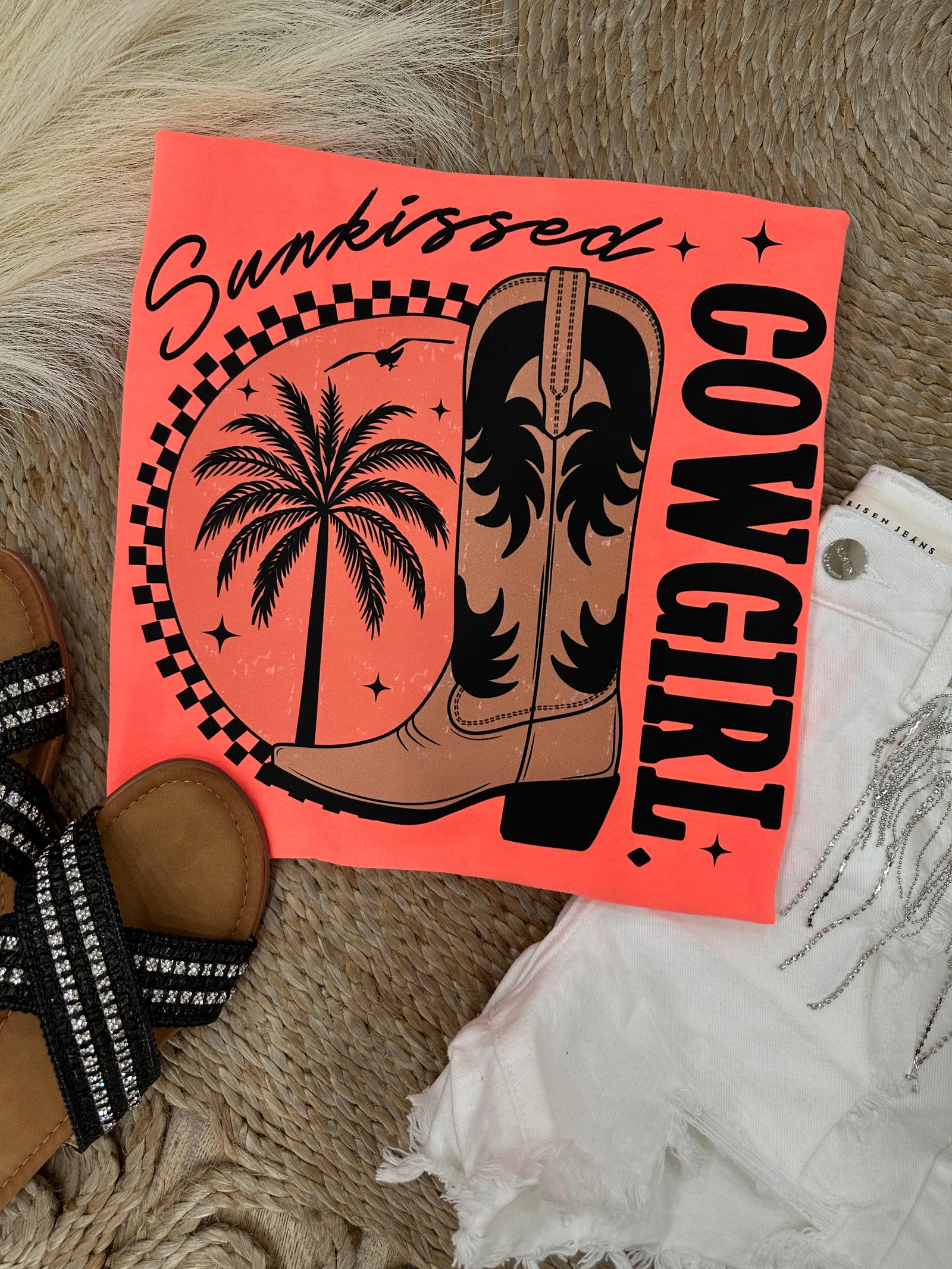 Sunkissed Cowgirl Comfort Colors Tee