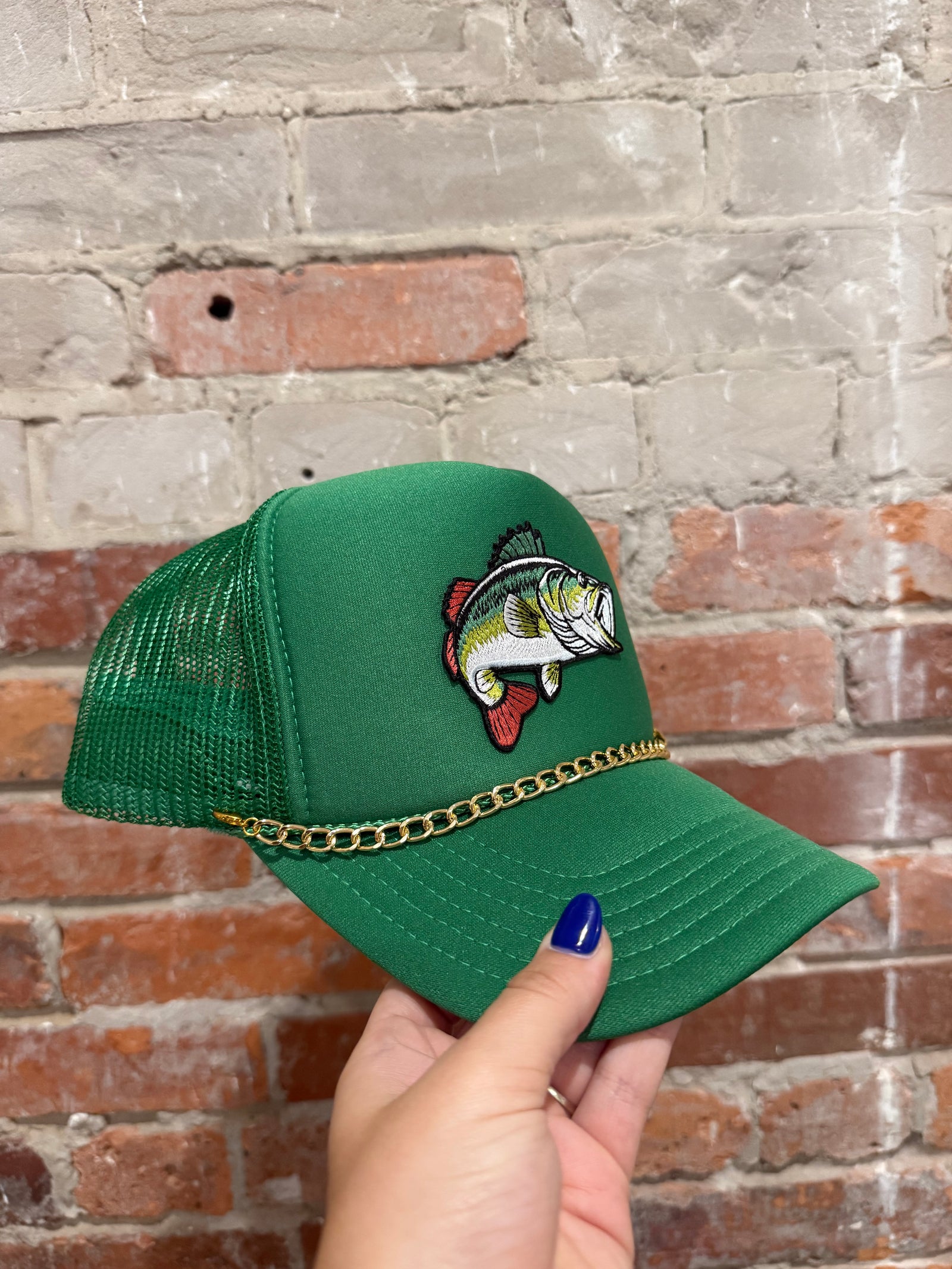 Bass Patch Trucker Hat