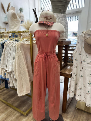 Caitlyn Strapless Jumpsuit