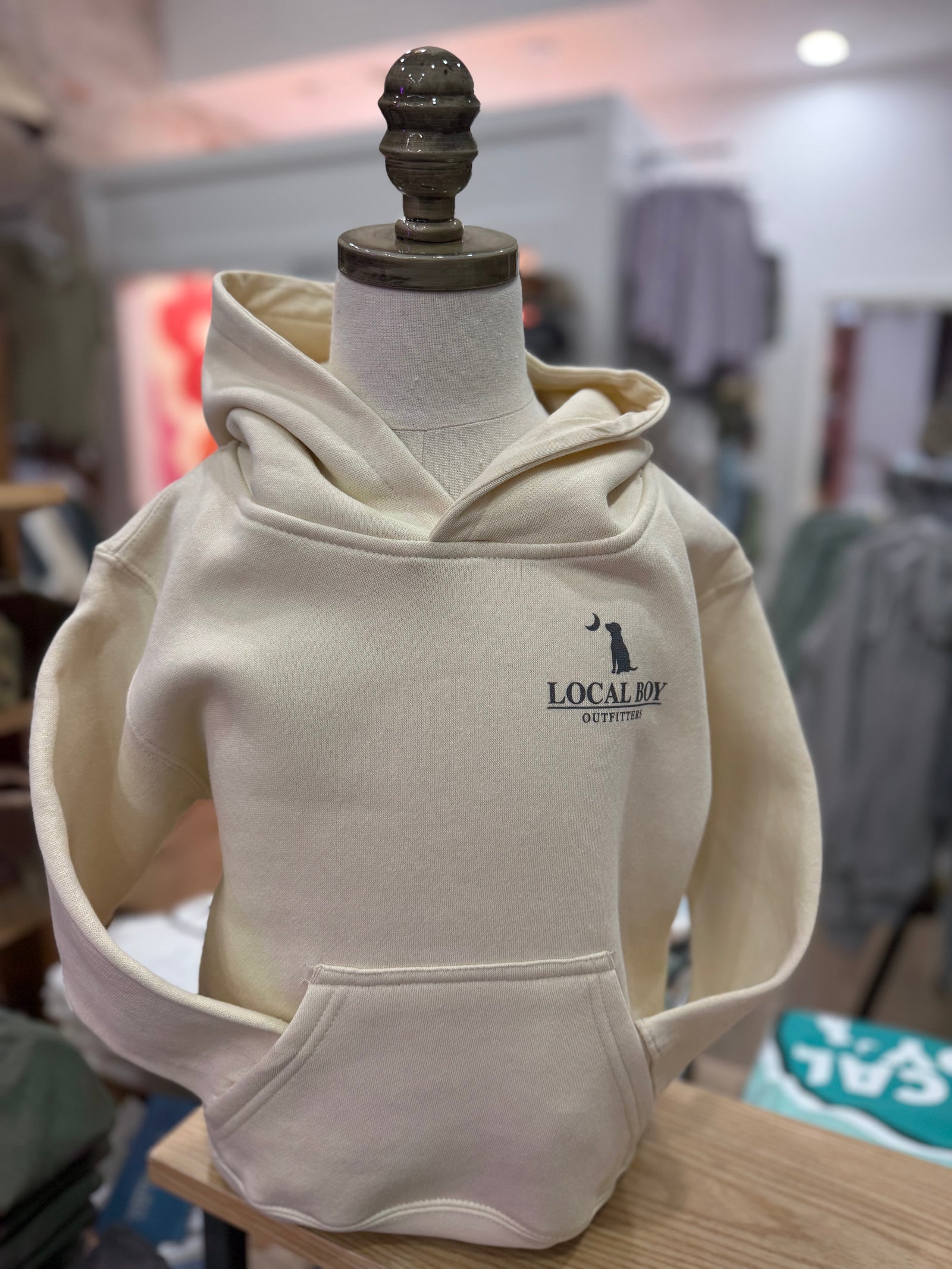 Local Boy Youth Brushwood Hoodie - Bluff Dog & Moon Camo