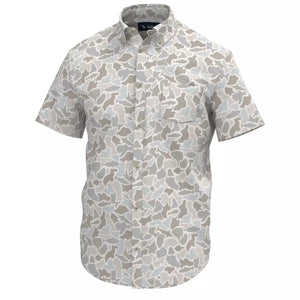Local Boy Outfitters Low Country Button Up Shirt - Saltwater Camo