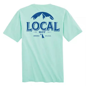 Local Boy Distressed Latte Tee