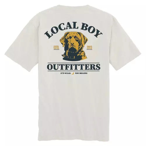 Local Boy Buster SS Tee - Silver
