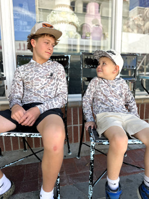 Youth Southern Cut Pro Hoodie - Desert Camo