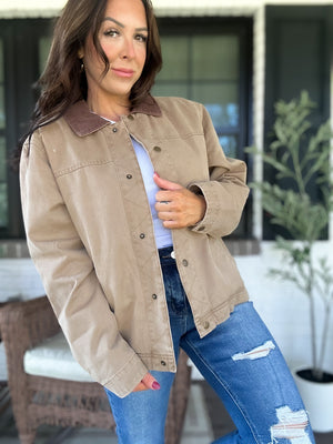 Cheyenne Corduroy Barn Jacket