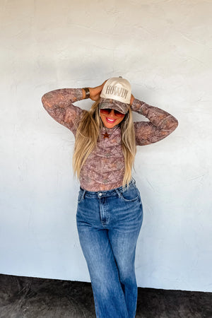 Howdy Camo Trucker Hat