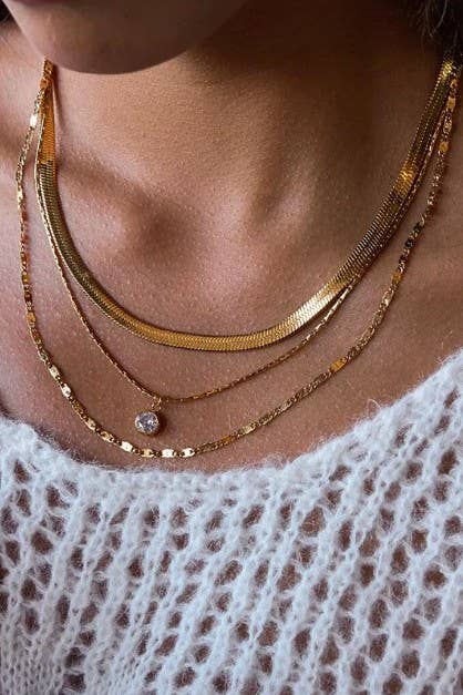 3 Trio Layered Necklace