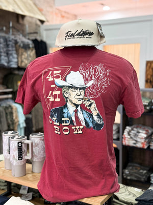 Old Row - Cowboy Trump Pocket Tee