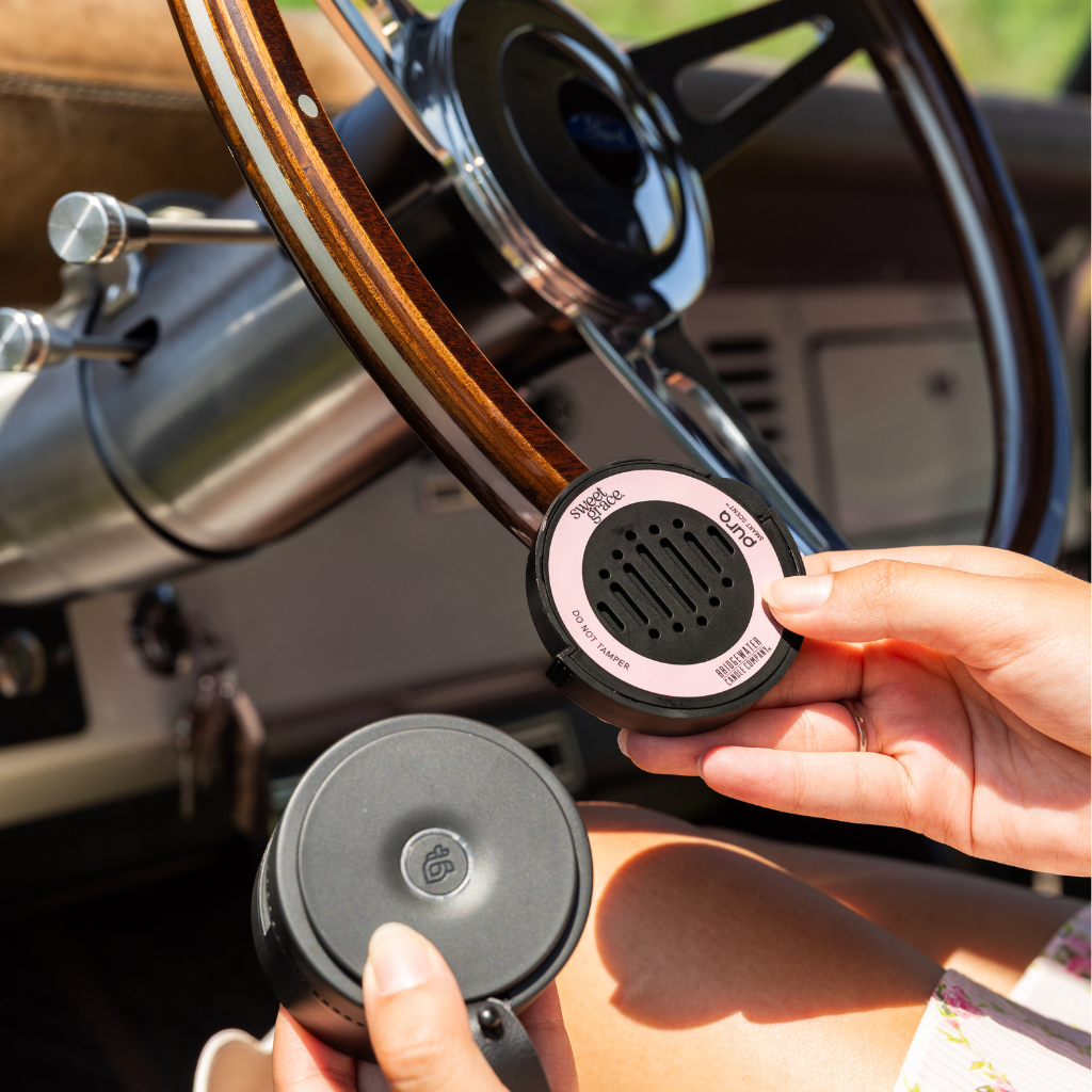 Bridgewater + Pura 8pk Sweet Grace Car Diffuser Cartridge