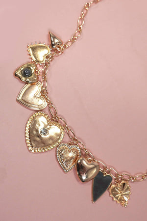 Queen of Hearts Charm Necklace