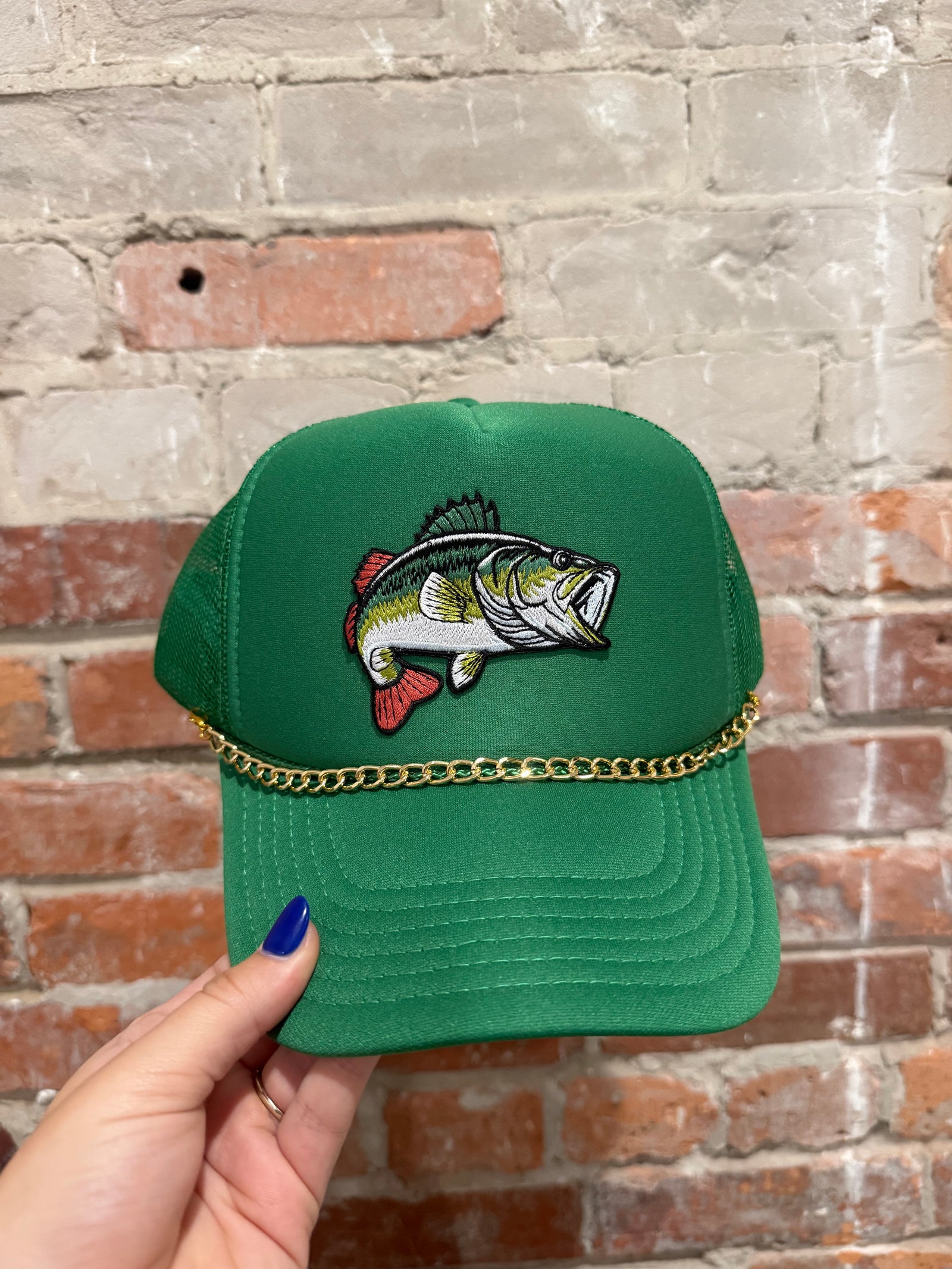Bass Patch Trucker Hat