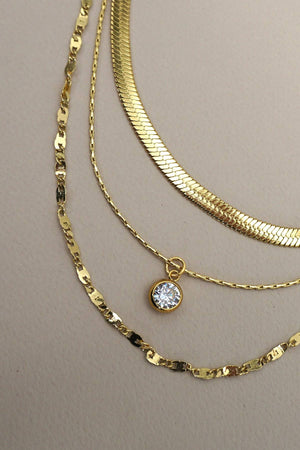 3 Trio Layered Necklace