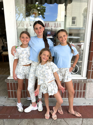 Youth Local Girl Petal Shorts - Saltwater Camo