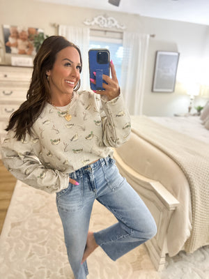 Reilly High Rise Slim with Patch Pocket