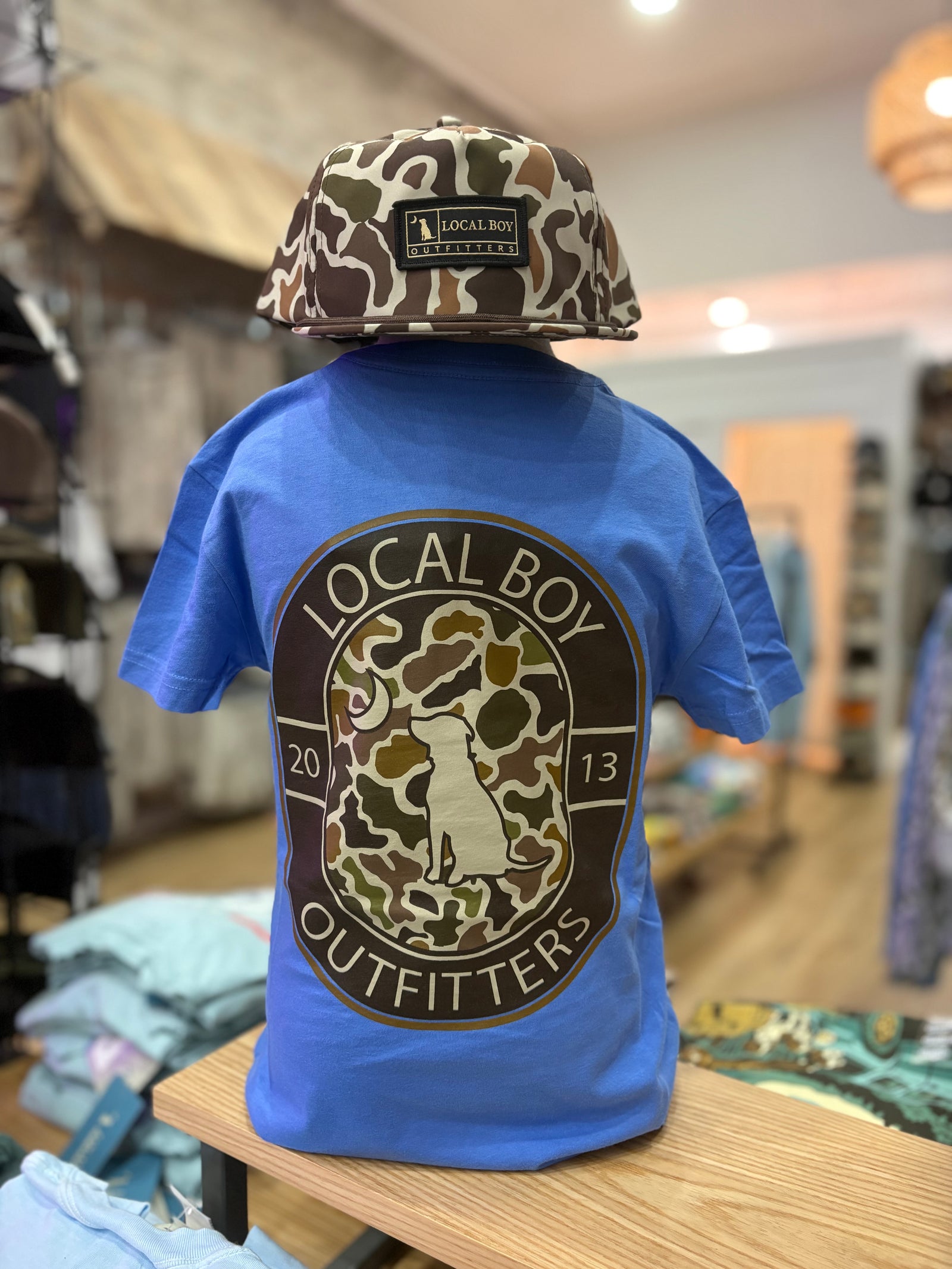 Youth Local Boy Vintage Crest Tee
