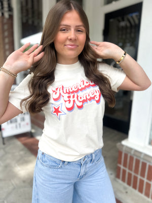 American Honey Comfort Colors Tee