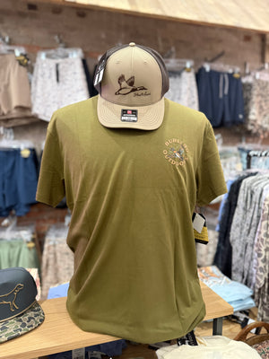 Burlebo Wood Duck Tee - Hunter Green
