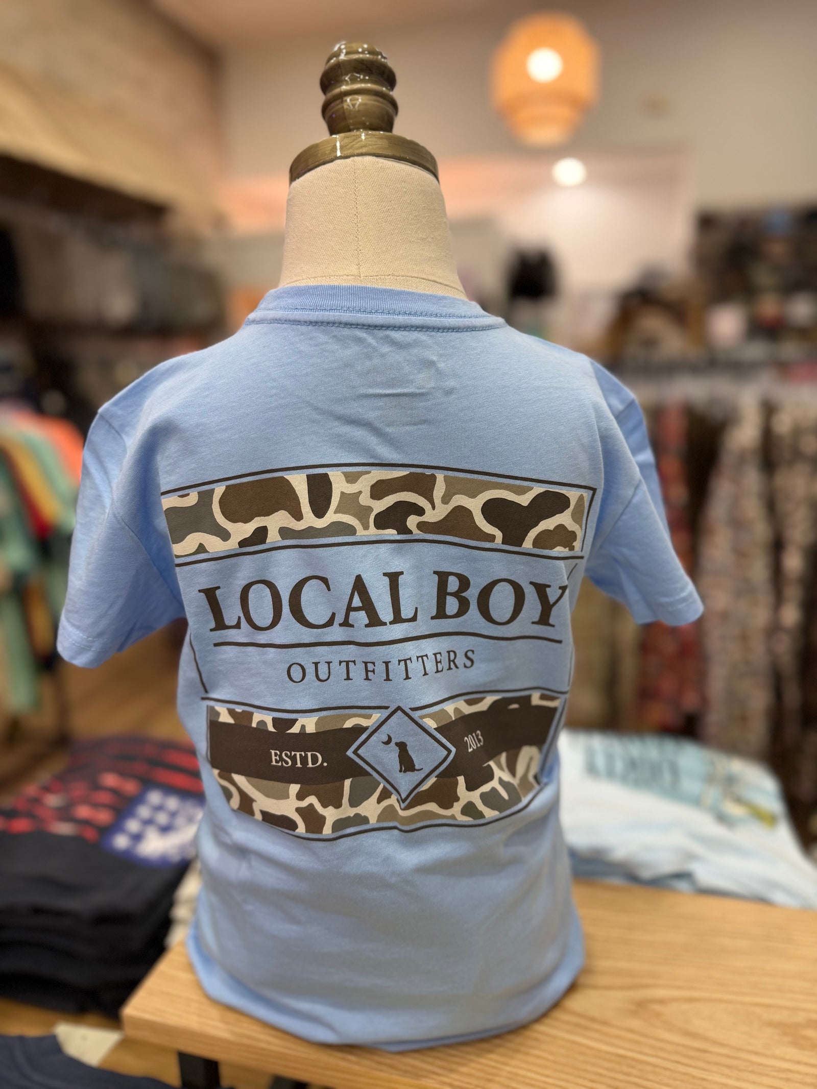 Local Boy Youth Framed Fill SS Tee