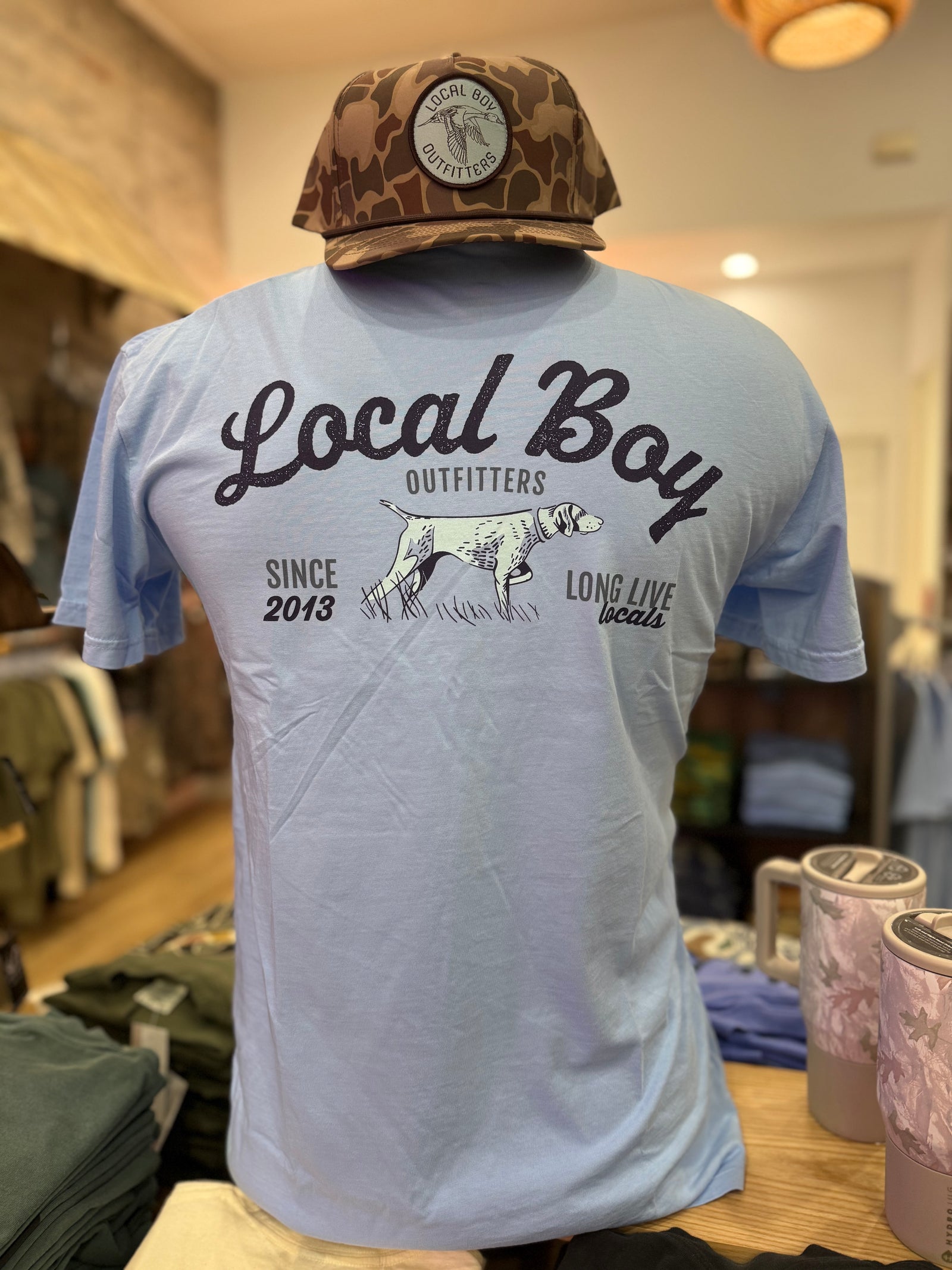 Local Boy Bird Dog Arch Tee