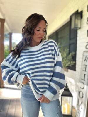 Becca Striped Sweater