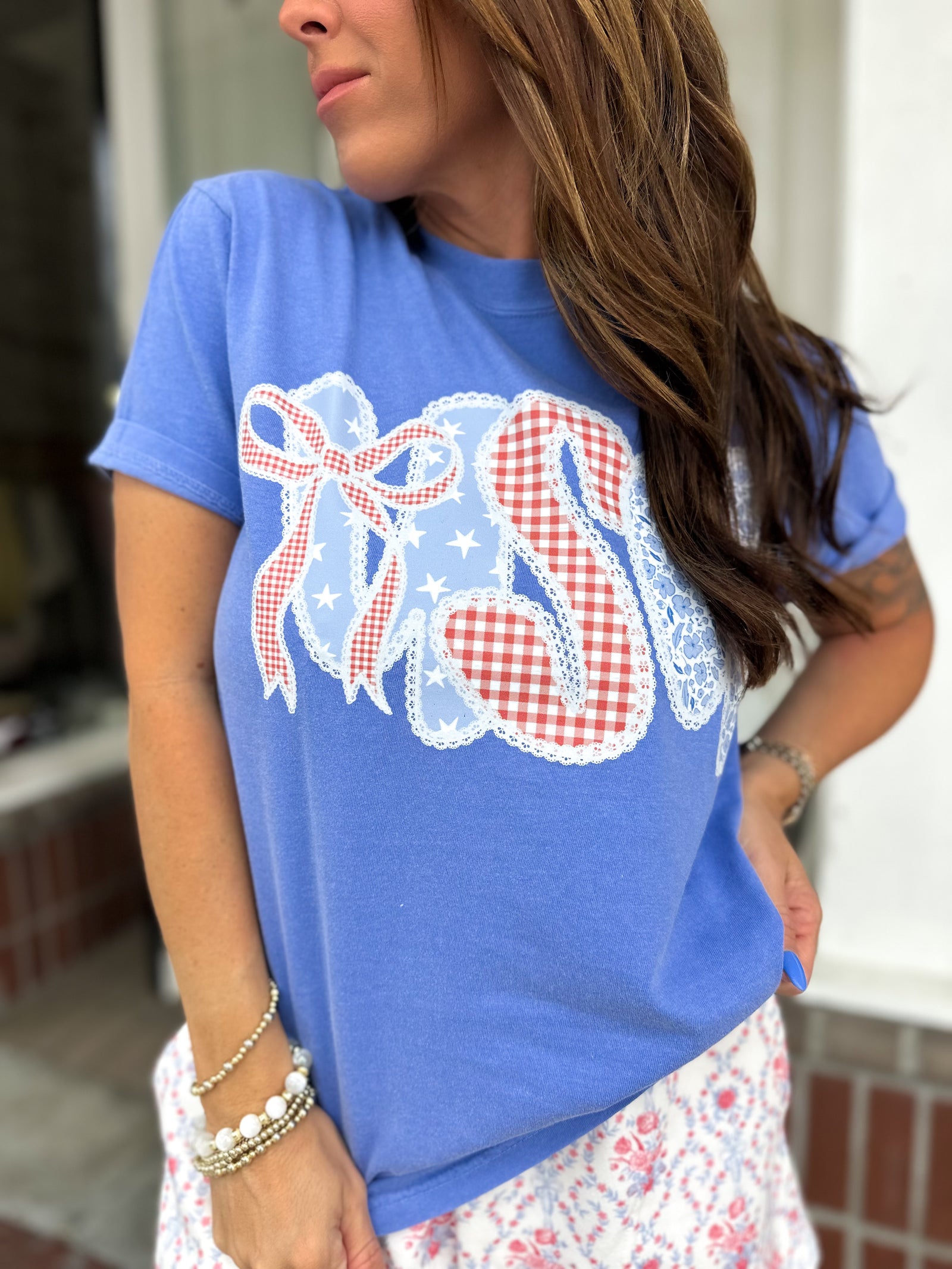 USA Bow Comfort Colors Tee