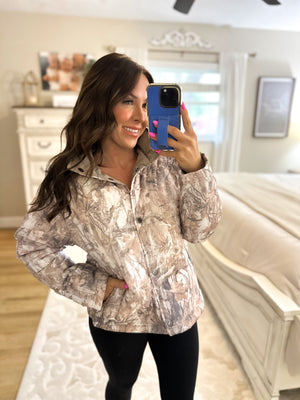 Darin Bottomland Camo Puffer Jacket