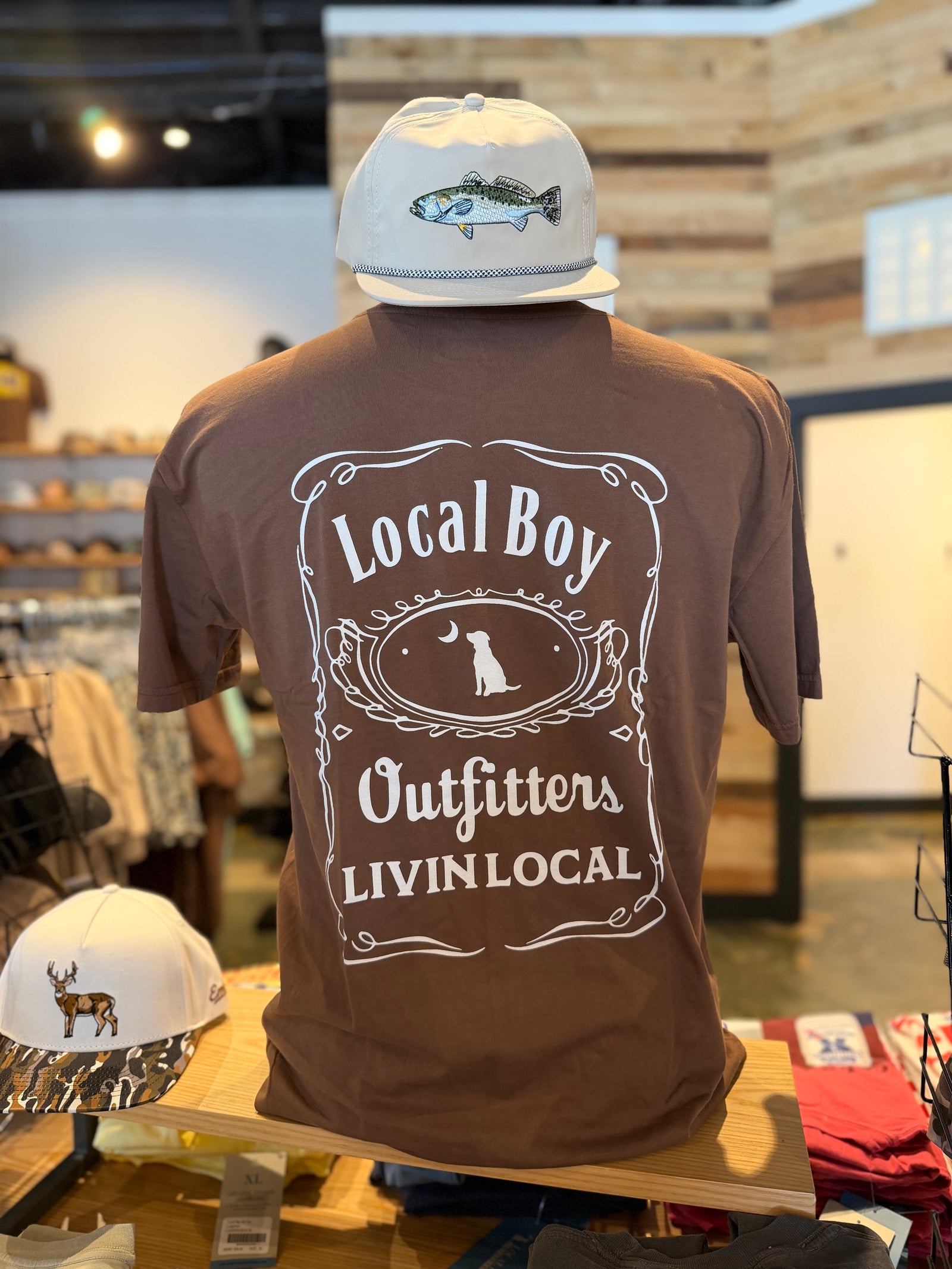 Local Boy Jacked 2.0 Tee - Espresso