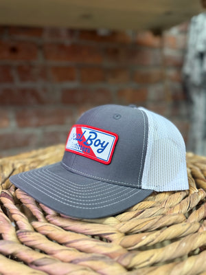 Local Boy First Ribbon Patch Trucker Hat