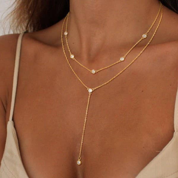 Girls Bestfriend Layered Necklace