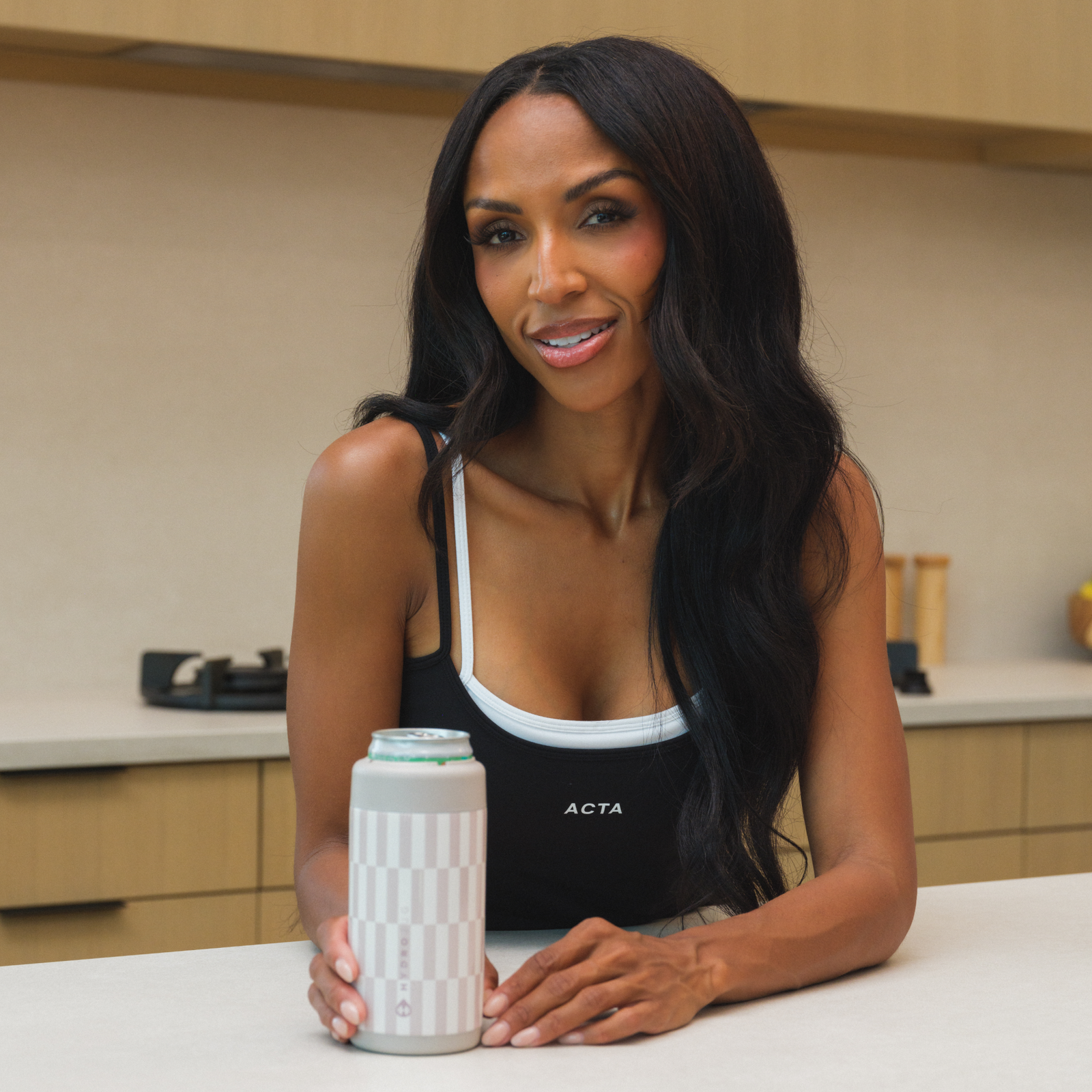 Hydrojug 12oz Slim Can Cooler - Latte