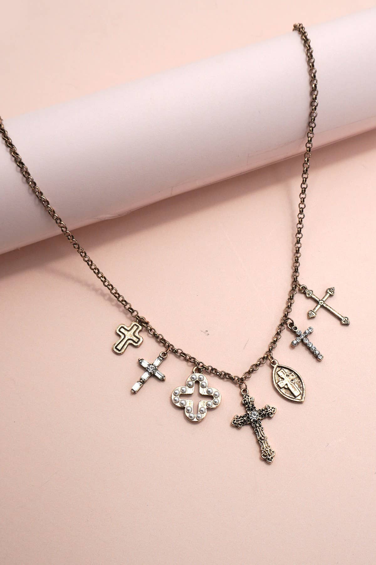 Layer & Love Charm Necklace