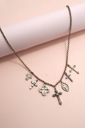 Layer & Love Charm Necklace