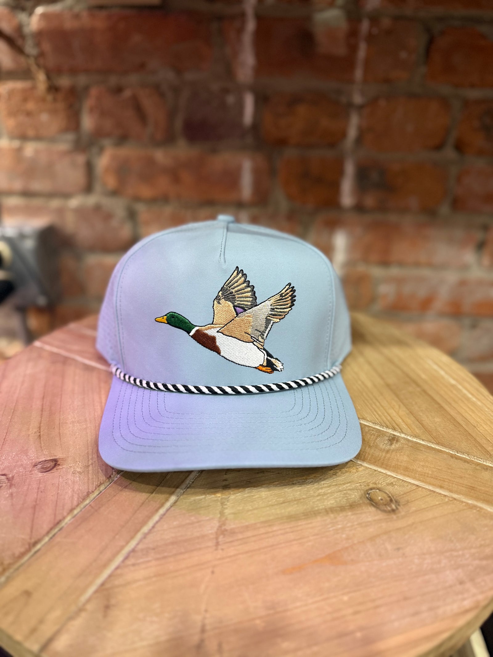 Local Boy Mallard Perf Rope Hat