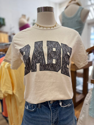 Bottomland Babe Comfort Colors Tee - Cream