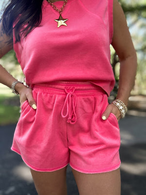 Kamri Lounge Set-Taffy Pink