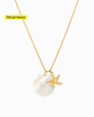 Mother of Pearl Shell and Starfish Necklaces