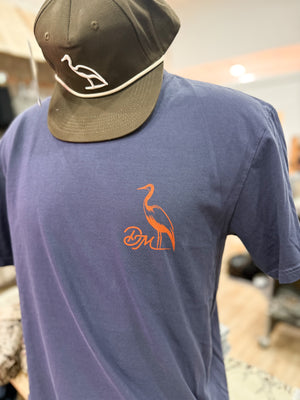 Dirty Marsh The Crown Tee - Navy