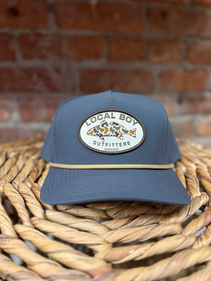 Local Boy Vintage Redfish Patch Hat