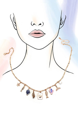 Salty Air Charm Necklace