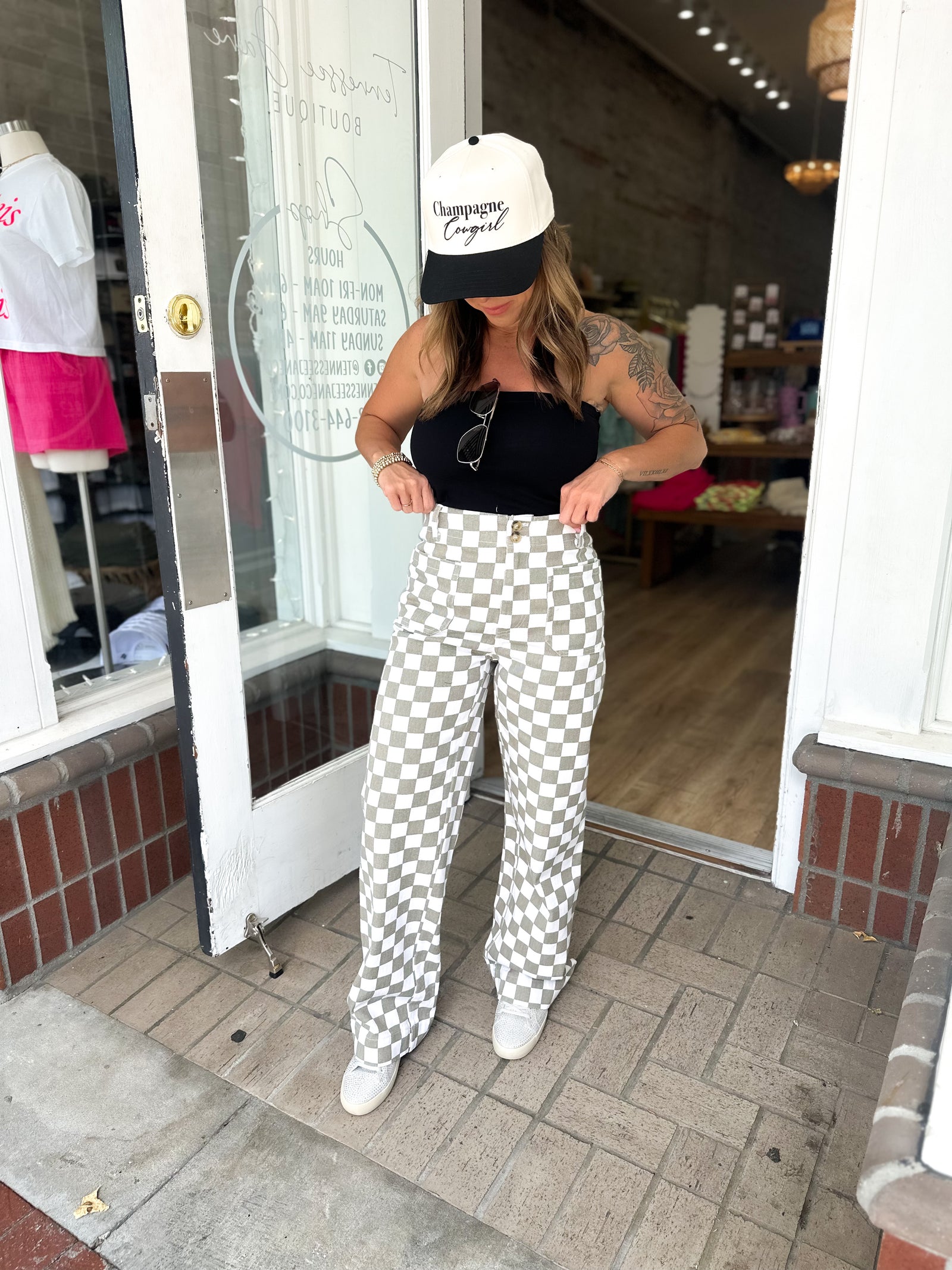 Letting Go Tube Top ONE SIZE - Black