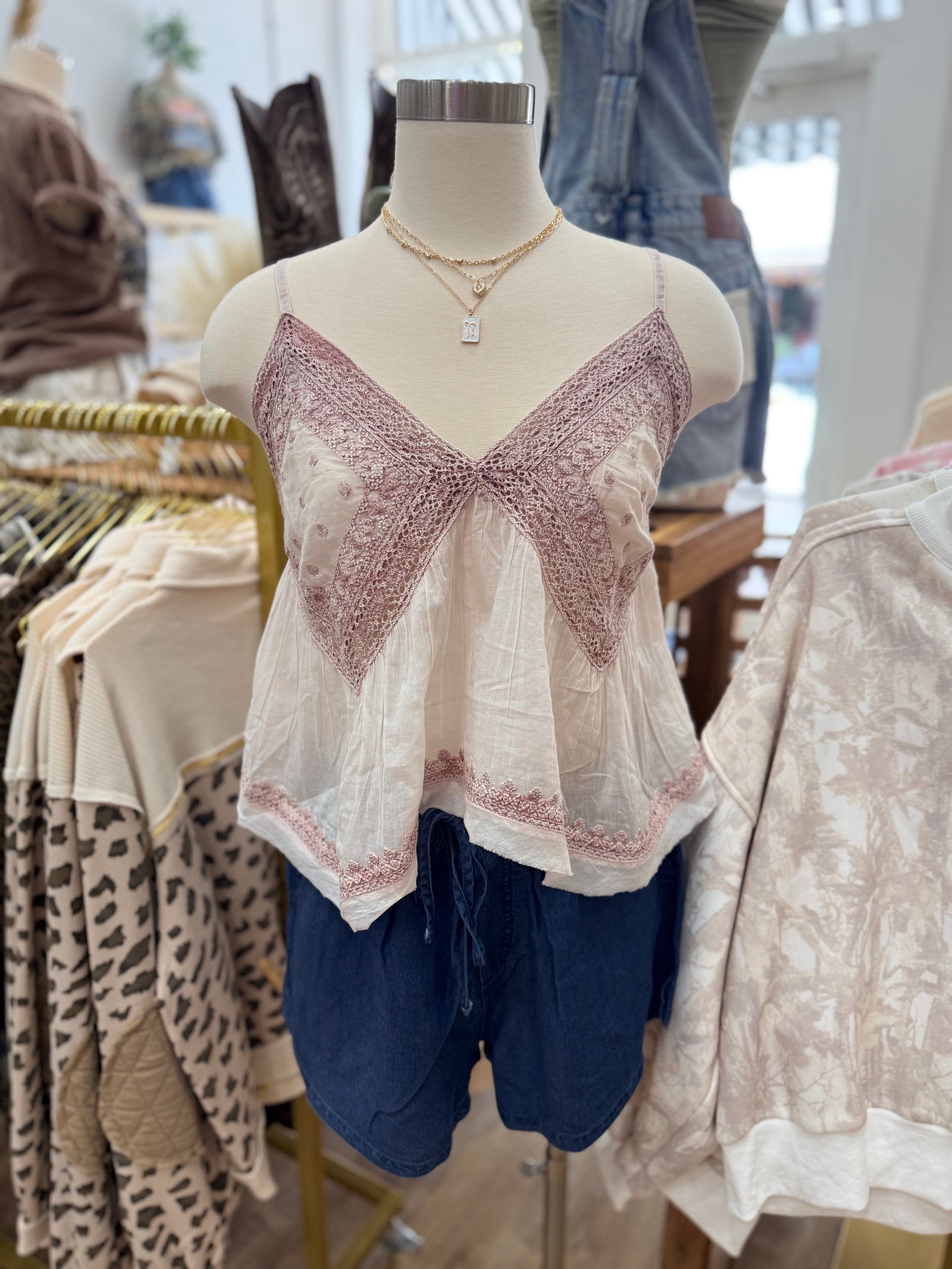 Kaydence Floral Baby Doll Top