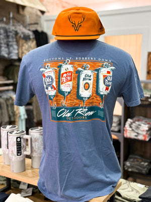 Old Row - Bottoms Up Bobbers Down Pocket Tee