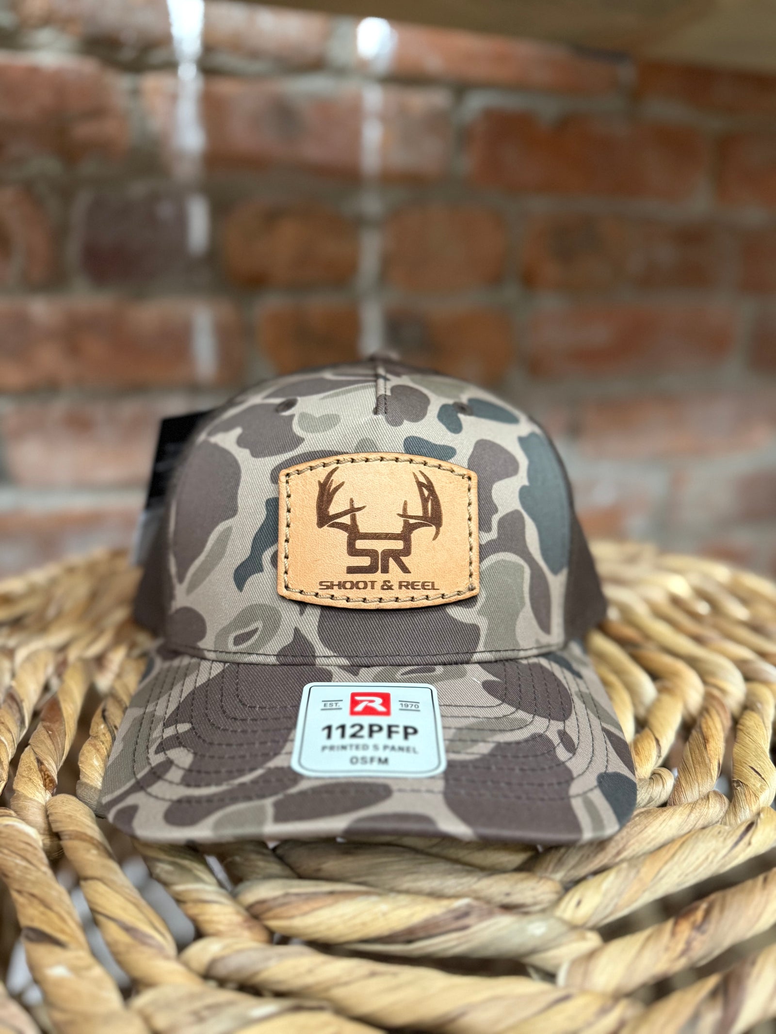 Shoot & Reel Bark Duck Camo SR Rack Hat
