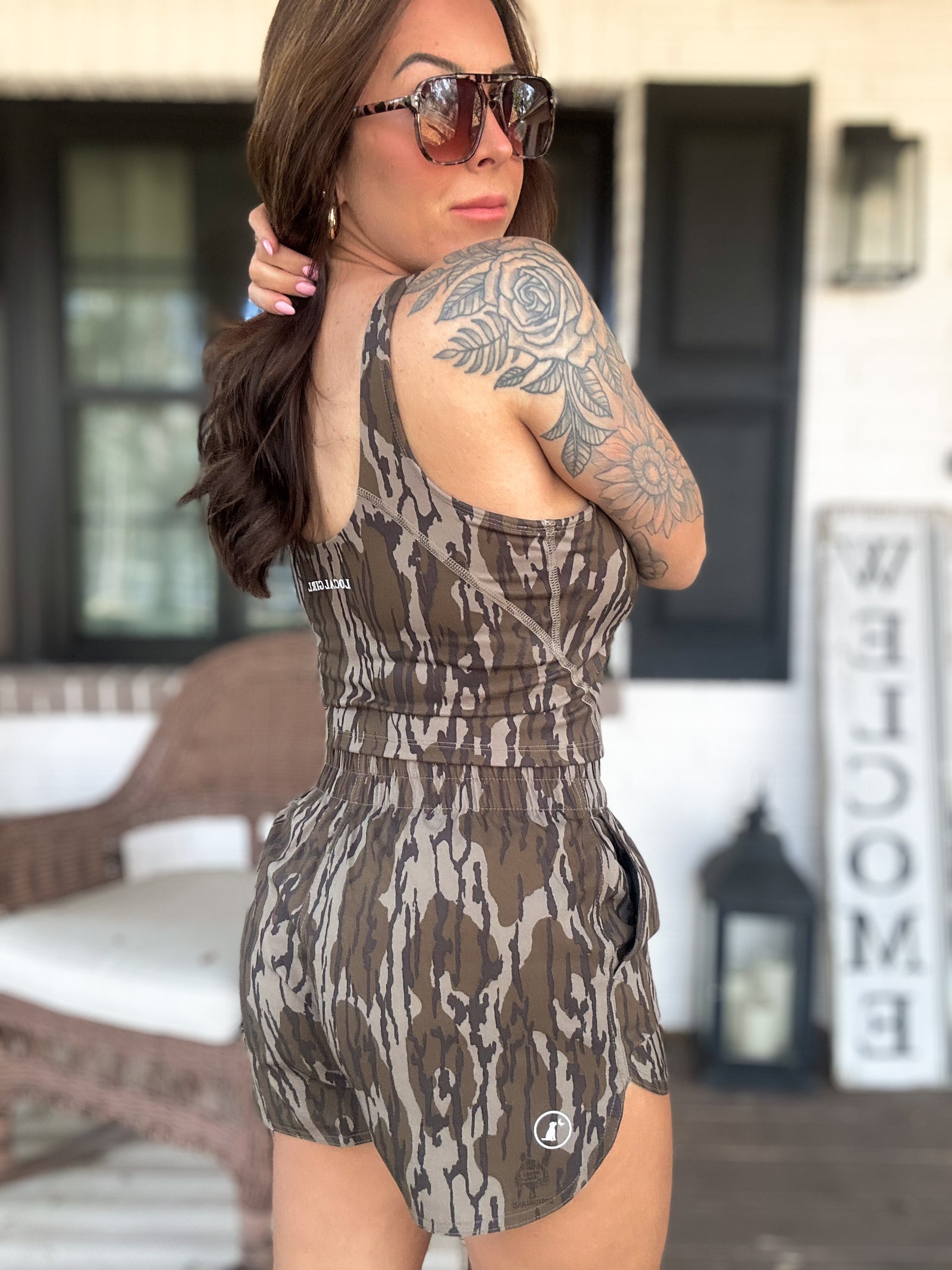 Local Girl Athletic Tank Top - Bottomland