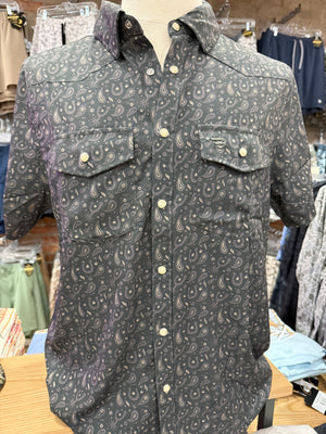 Burlebo Performance Western Shirt - Paisley Spurs