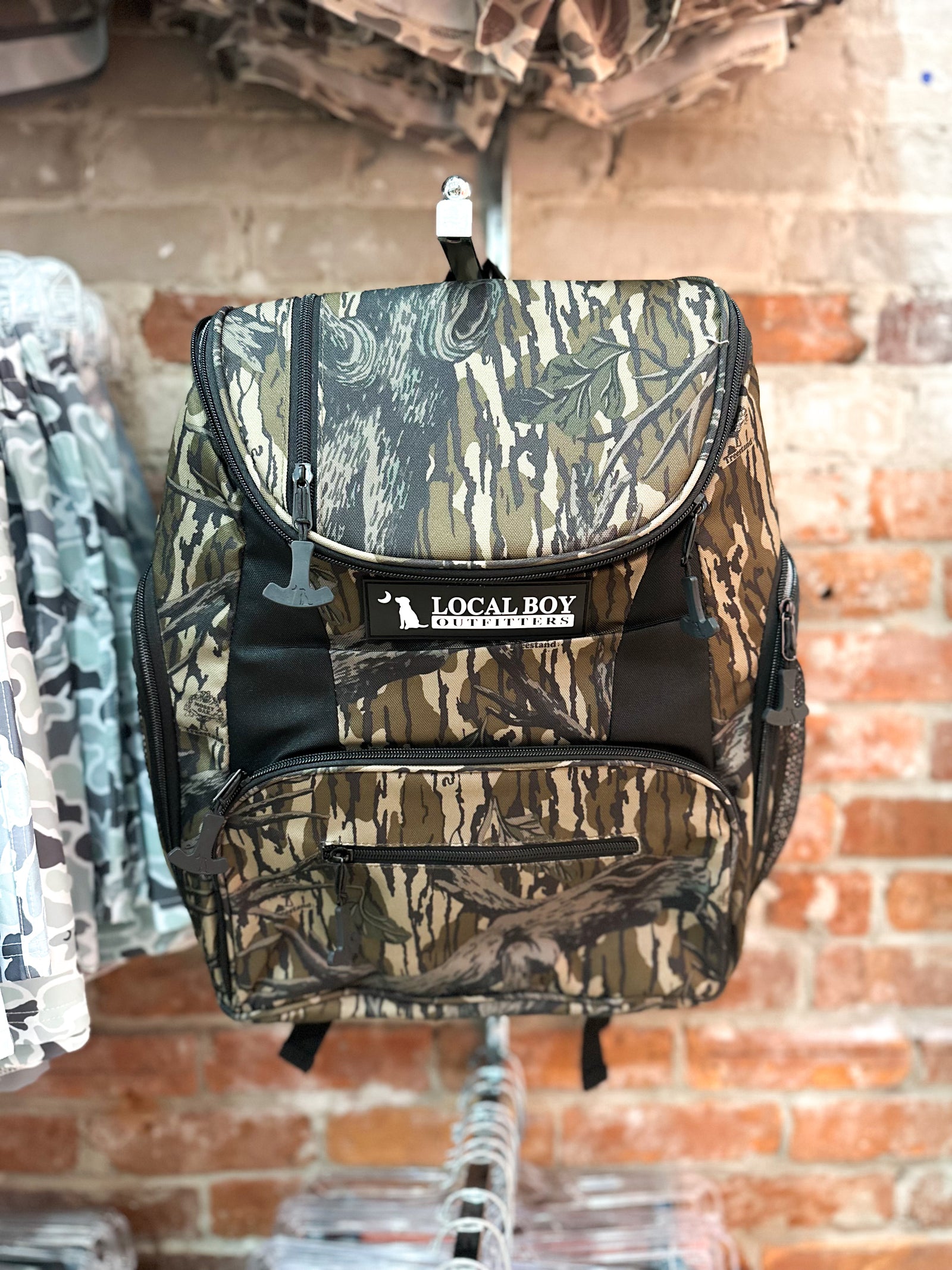 Local Boy Cooler Backpack - Tree Stand Camo