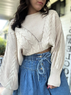 Lucy Denim Mini Skirt