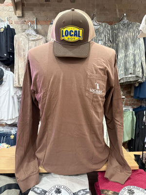 Local Boy Long Sleeve Vintage Emblem Tee