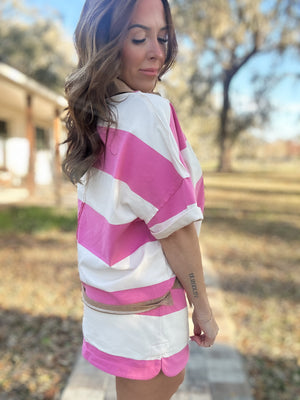 Play with My Heart Striped Top