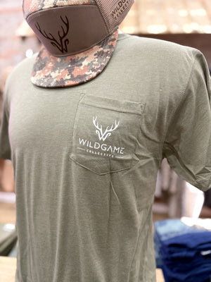 WILDGAME Camo Logo Tee